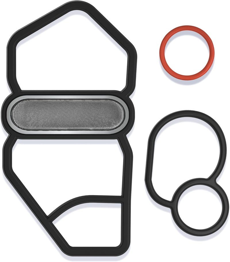 AUTOMAJOR Head Cylinder Solenoid Spool VTEC Valve Gasket Set Replacement for Honda/Acura Civic Integra NSX 1.4L 1.5L 1.6L 1.8L 3.0L 1992-2001 - Set of 15825-P08-005+36172-P08-015+91319-PR3-000 by - Image 1